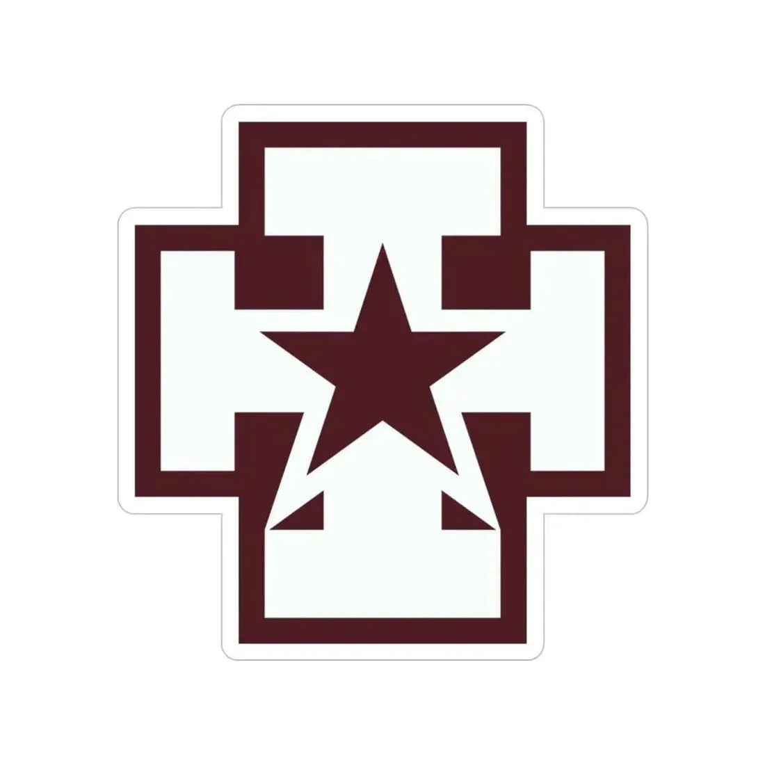 139 Medical Brigade (U.S. Army) Transparent STICKER Die-Cut Vinyl Decal 4 Inch - The Sticker Space