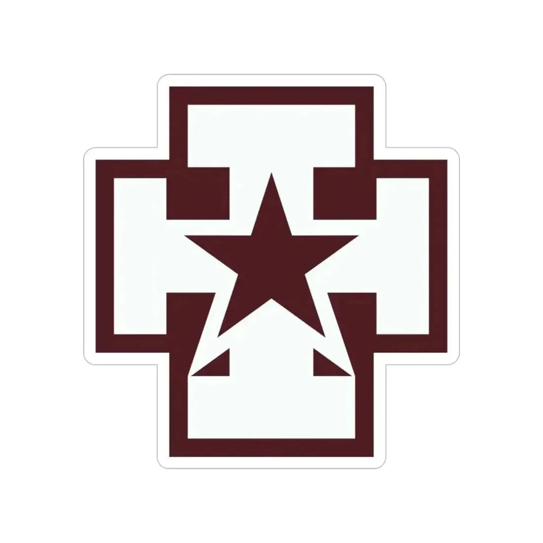 139 Medical Brigade (U.S. Army) Transparent STICKER Die-Cut Vinyl Decal 5 Inch - The Sticker Space