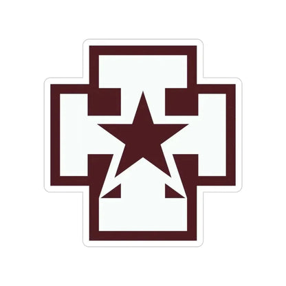 139 Medical Brigade (U.S. Army) Transparent STICKER Die-Cut Vinyl Decal 5 Inch - The Sticker Space