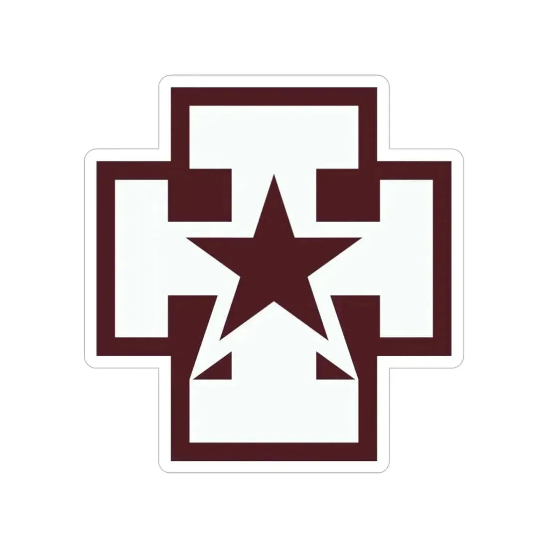 139 Medical Brigade (U.S. Army) Transparent STICKER Die-Cut Vinyl Decal 5 Inch - The Sticker Space