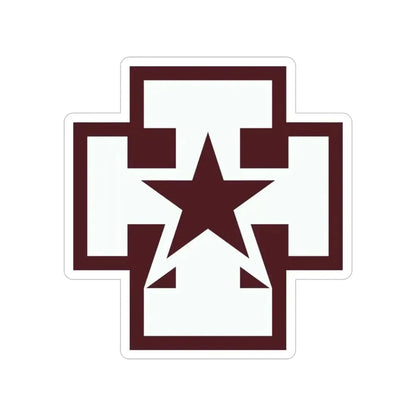 139 Medical Brigade (U.S. Army) Transparent STICKER Die-Cut Vinyl Decal 5 Inch - The Sticker Space