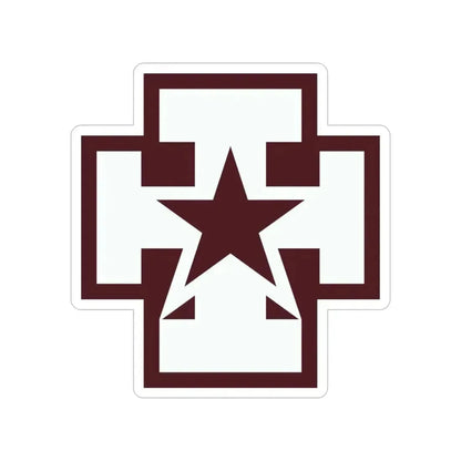 139 Medical Brigade (U.S. Army) Transparent STICKER Die-Cut Vinyl Decal 6 Inch - The Sticker Space