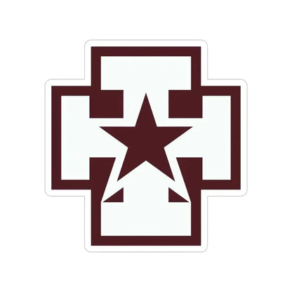 139 Medical Brigade (U.S. Army) Transparent STICKER Die-Cut Vinyl Decal 6 Inch - The Sticker Space