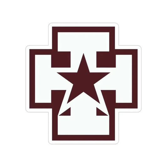 139 Medical Brigade (U.S. Army) Transparent STICKER Die-Cut Vinyl Decal 6 Inch - The Sticker Space