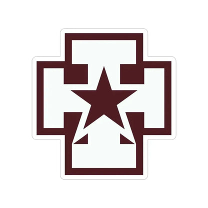 139 Medical Brigade (U.S. Army) Transparent STICKER Die-Cut Vinyl Decal - The Sticker Space