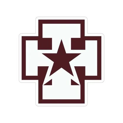 139 Medical Brigade (U.S. Army) Transparent STICKER Die-Cut Vinyl Decal - The Sticker Space