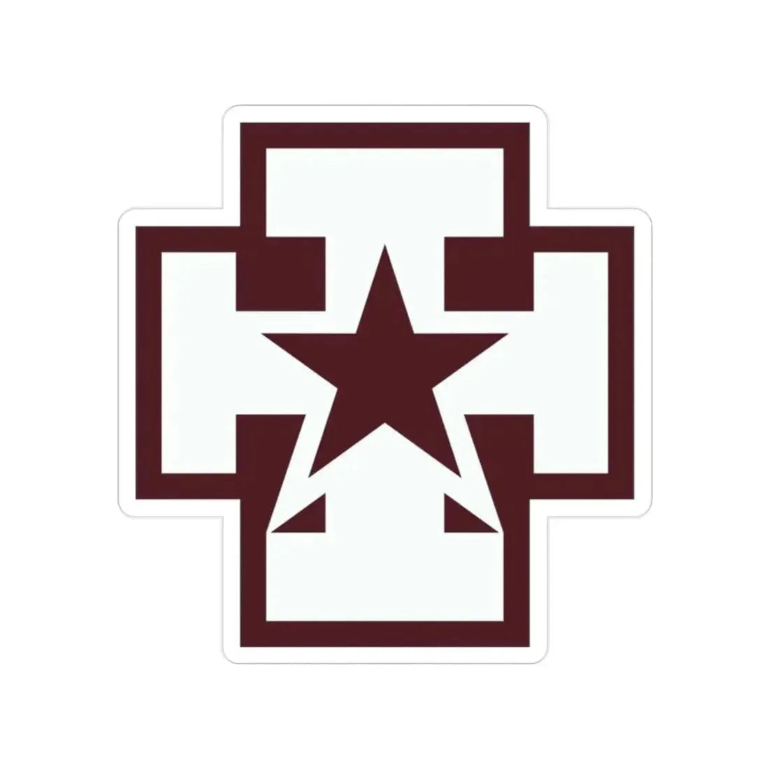 139 Medical Brigade (U.S. Army) Transparent STICKER Die-Cut Vinyl Decal - The Sticker Space