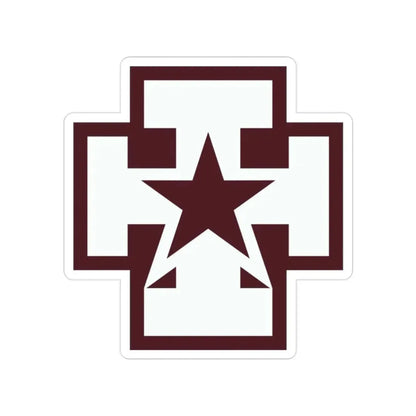 139 Medical Brigade (U.S. Army) Transparent STICKER Die-Cut Vinyl Decal - The Sticker Space