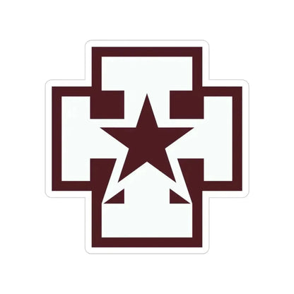 139 Medical Brigade (U.S. Army) Transparent STICKER Die-Cut Vinyl Decal - The Sticker Space