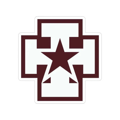 139 Medical Brigade (U.S. Army) Transparent STICKER Die-Cut Vinyl Decal - The Sticker Space