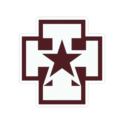 139 Medical Brigade (U.S. Army) Transparent STICKER Die-Cut Vinyl Decal - The Sticker Space