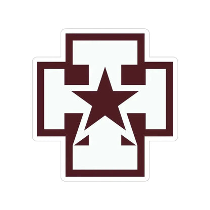 139 Medical Brigade (U.S. Army) Transparent STICKER Die-Cut Vinyl Decal - The Sticker Space