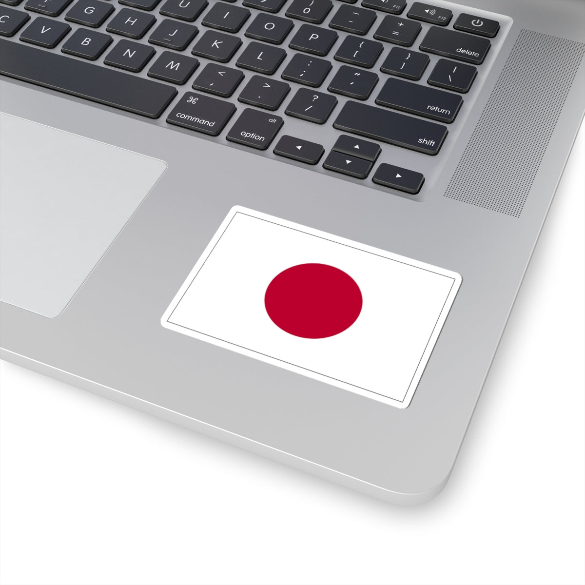 Flag of Japanbordered (Japan) STICKER Vinyl Kiss-Cut Decal