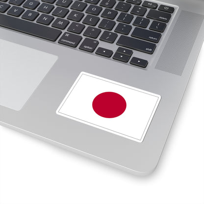 Flag of Japanbordered (Japan) STICKER Vinyl Kiss-Cut Decal