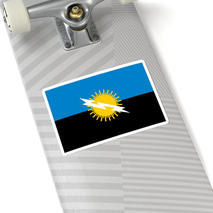 Flag of Zulia State (Venezuela) STICKER Vinyl Kiss-Cut Decal