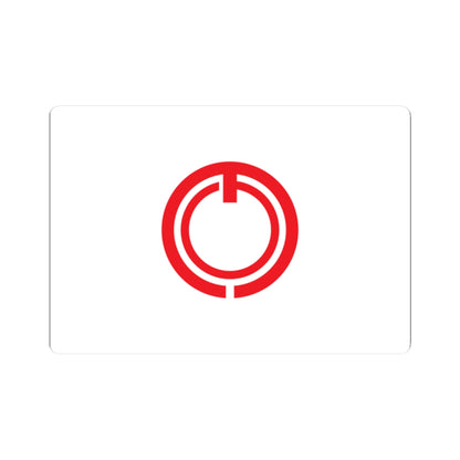 Flag of Shimosuwa Nagano (Japan) STICKER Vinyl Kiss-Cut Decal