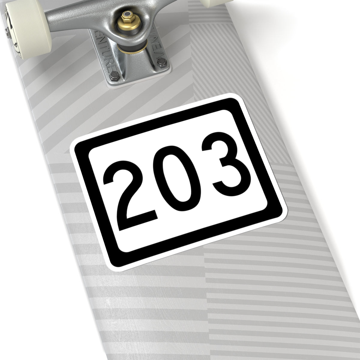 WV-203 (Virginia) (Road Sign) STICKER Vinyl Kiss-Cut Decal