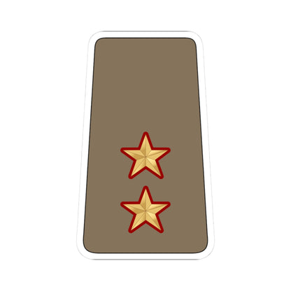 08. KLF 1LT (Kuwait) (Military Rank) STICKER Vinyl Kiss-Cut Decal