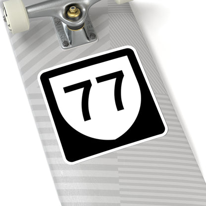 PR urban primary 77 (Puerto Rico) (Road Sign) STICKER Vinyl Kiss-Cut Decal
