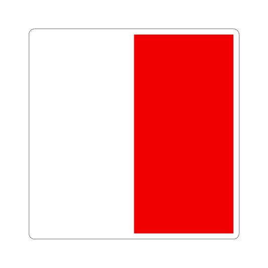 CHE Payerne Flag (Switzerland) STICKER Vinyl Kiss-Cut Decal