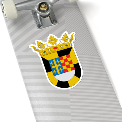 Escudo de Lalueza (Spain) (Coat of Arms) STICKER Vinyl Kiss-Cut Decal