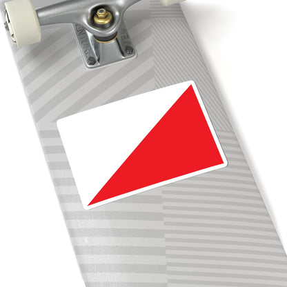 Flag of the Lebanese Army (Lebanon) STICKER Vinyl Kiss-Cut Decal