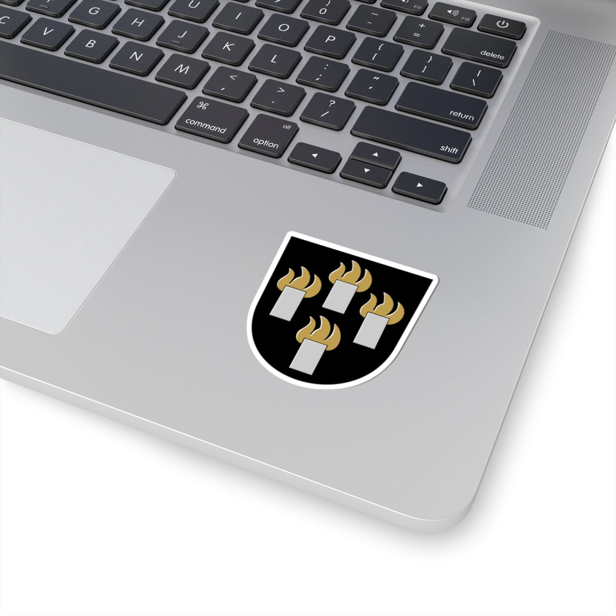 Suomussalmi.vaakuna (Finland) (Coat of Arms) STICKER Vinyl Kiss-Cut Decal