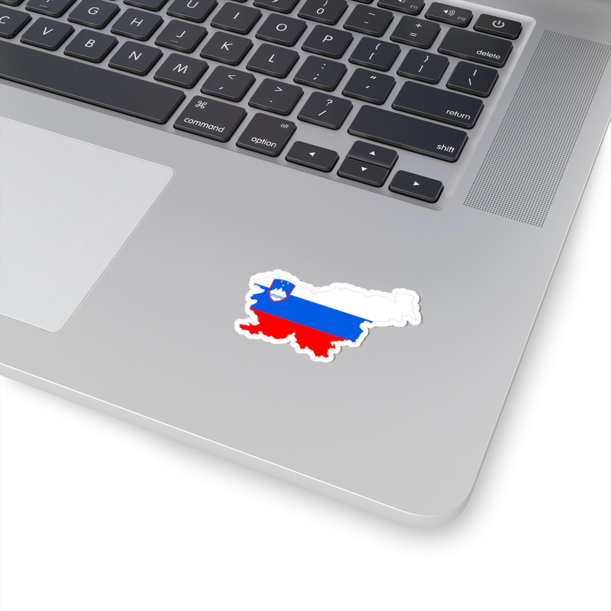 Flag-map of Slovenia2 (Slovenia) STICKER Vinyl Kiss-Cut Decal