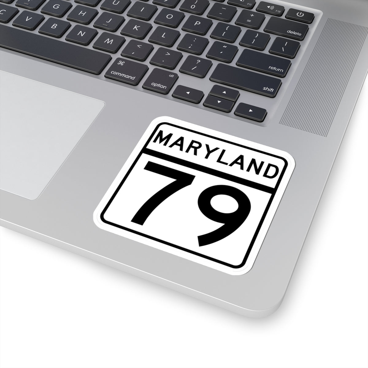 MD Route 79 (Maryland) (Road Sign) STICKER Vinyl Kiss-Cut Decal