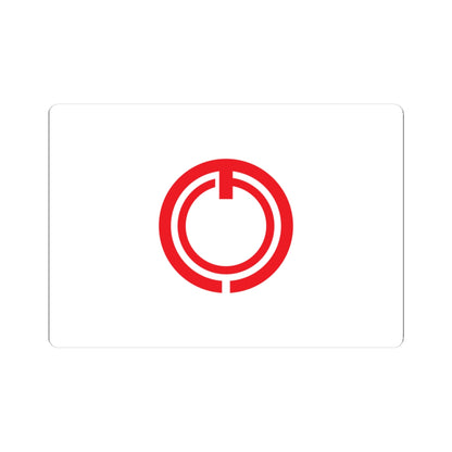 Flag of Shimosuwa Nagano (Japan) STICKER Vinyl Kiss-Cut Decal