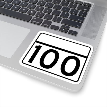 MD Route 100 guide (Maryland) (Road Sign) STICKER Vinyl Kiss-Cut Decal