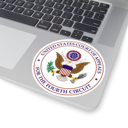 Seal of the United States Court of Appeals for the Fourth Circuit - STICKER Vinyl Kiss-Cut Decal