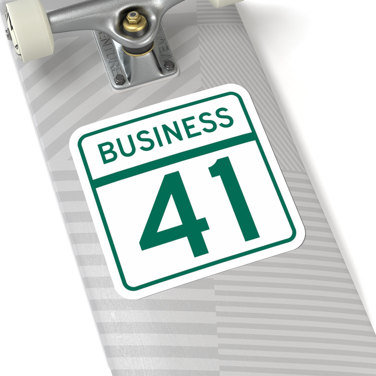 MD Route 41 Business (Maryland) (Road Sign) STICKER Vinyl Kiss-Cut Decal