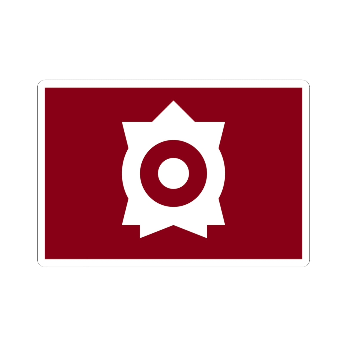 Flag of Moka Tochigi (Japan) STICKER Vinyl Kiss-Cut Decal