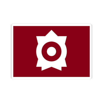 Flag of Moka Tochigi (Japan) STICKER Vinyl Kiss-Cut Decal