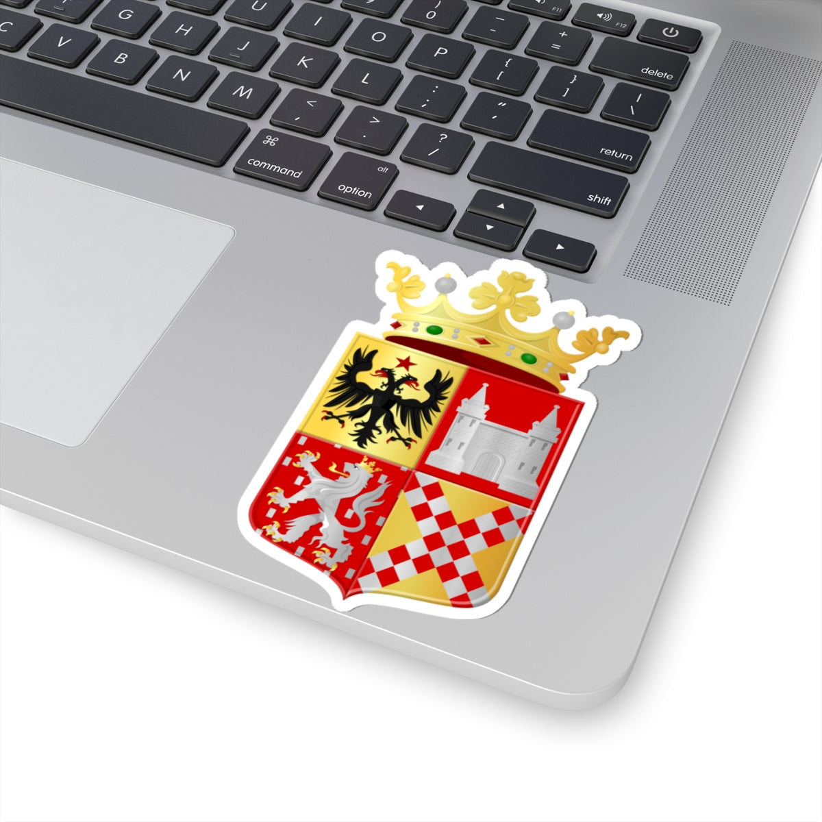 Beuningen wapen (Netherlands) (Coat of Arms) STICKER Vinyl Kiss-Cut Decal