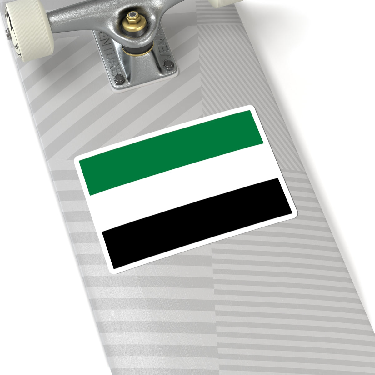 Flag of the Syrian revolution without stars (Syria) STICKER Vinyl Kiss-Cut Decal