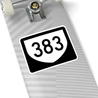 PR urban primary 383 (Puerto Rico) (Road Sign) STICKER Vinyl Kiss-Cut Decal
