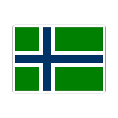 Flag of South Uist (Scotland) STICKER Vinyl Kiss-Cut Decal