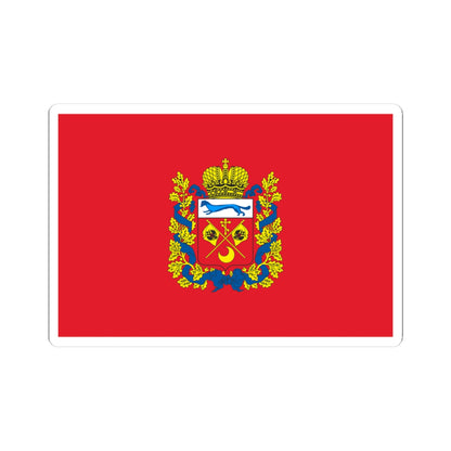 Flag of Orenburg Oblast (Russia) STICKER Vinyl Kiss-Cut Decal