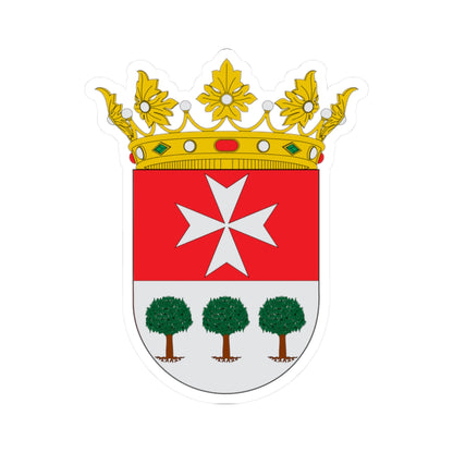 Escudo de Binaced (Spain) (Coat of Arms) STICKER Vinyl Kiss-Cut Decal