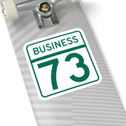 MD Route 73 Business (Maryland) (Road Sign) STICKER Vinyl Kiss-Cut Decal