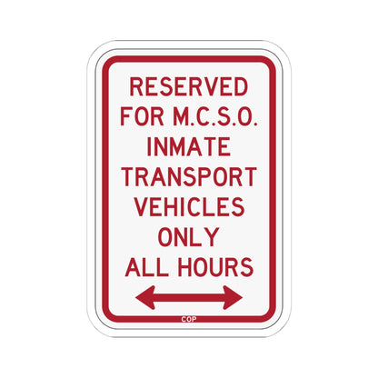 PBOT Road sign P4135D (Oregon) (Road Sign) STICKER Vinyl Kiss-Cut Decal