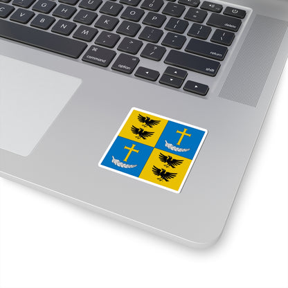 Flag of Urban Federer (Switzerland) STICKER Vinyl Kiss-Cut Decal
