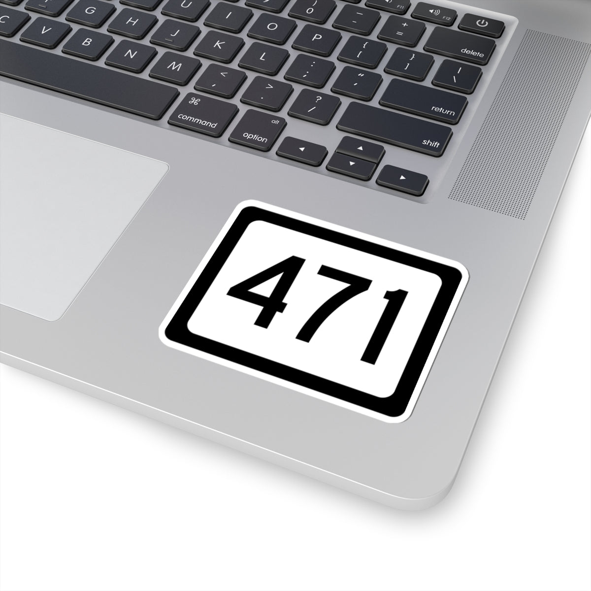 WV-471 (Virginia) (Road Sign) STICKER Vinyl Kiss-Cut Decal