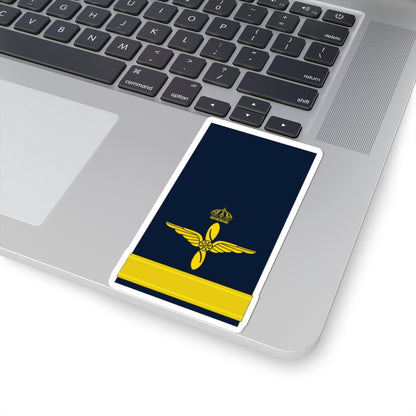 OF 1 Fänrik FV hylsa (Sweden) (Military Rank) STICKER Vinyl Kiss-Cut Decal
