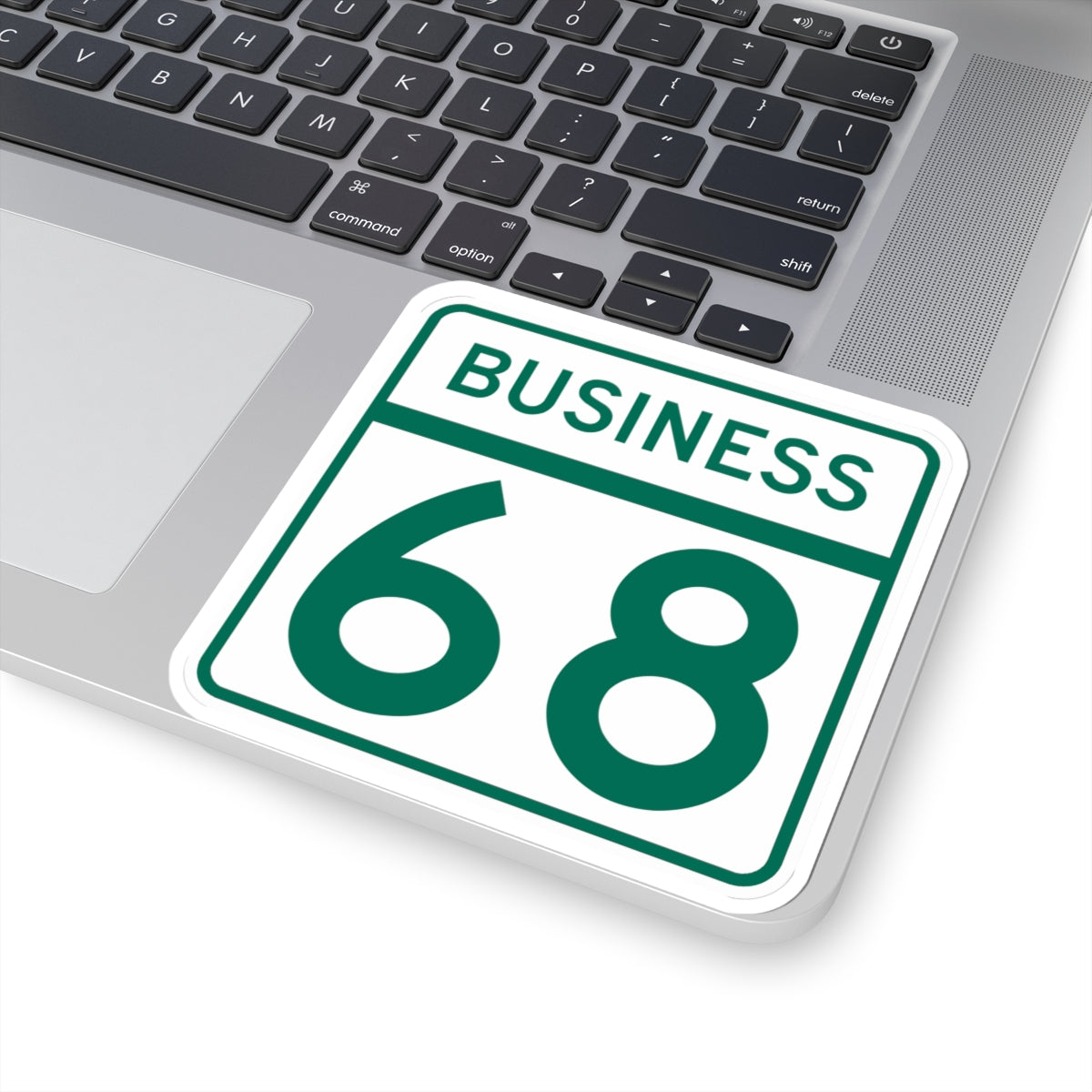 MD Route 68 Business (Maryland) (Road Sign) STICKER Vinyl Kiss-Cut Decal