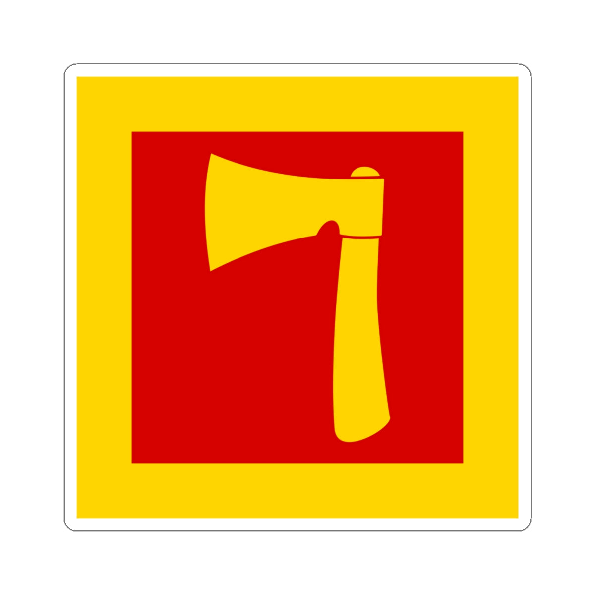Toporiv flag (Ukraine) STICKER Vinyl Kiss-Cut Decal