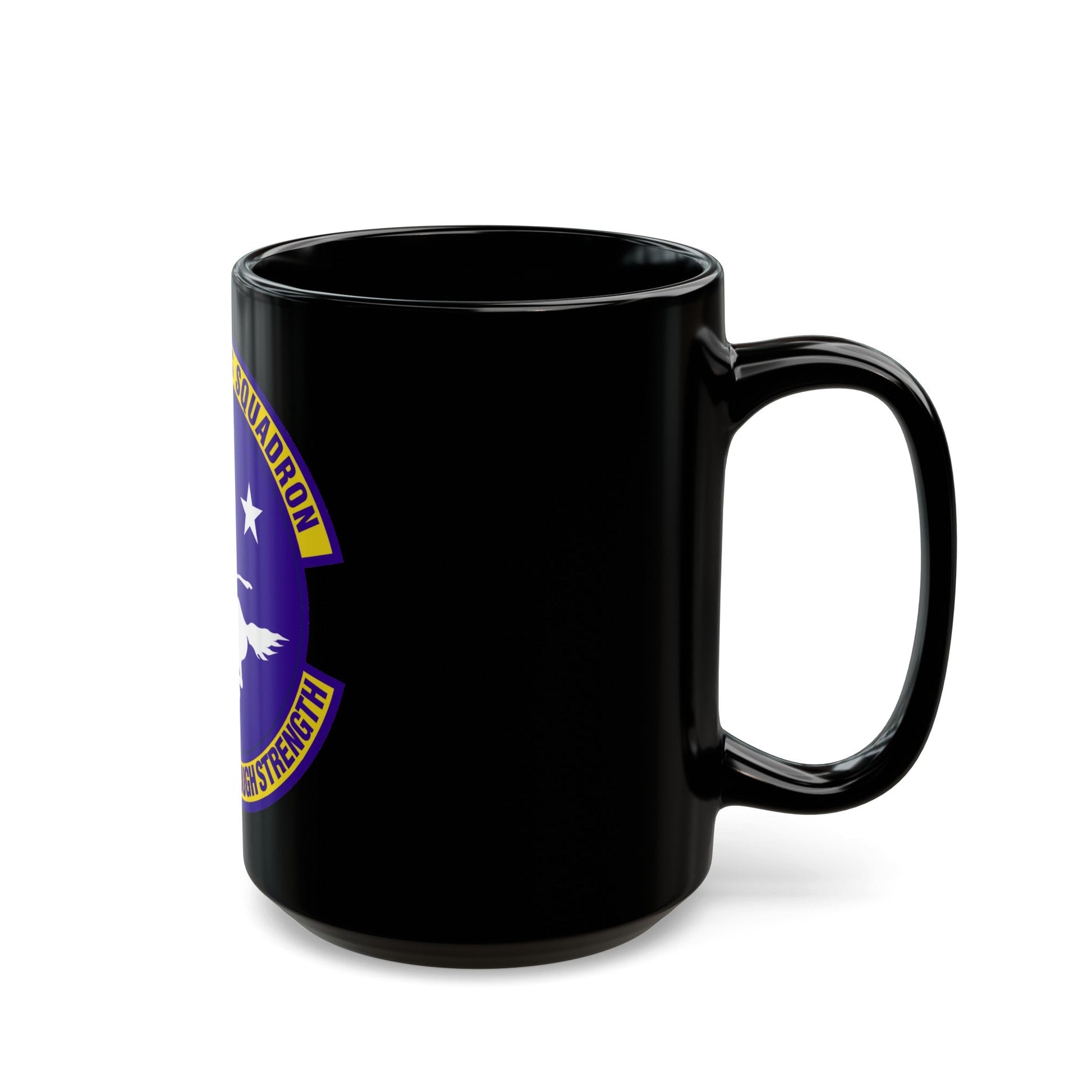 139th Logistics Squadron (U.S. Air Force) Black Coffee Mug-The Sticker Space