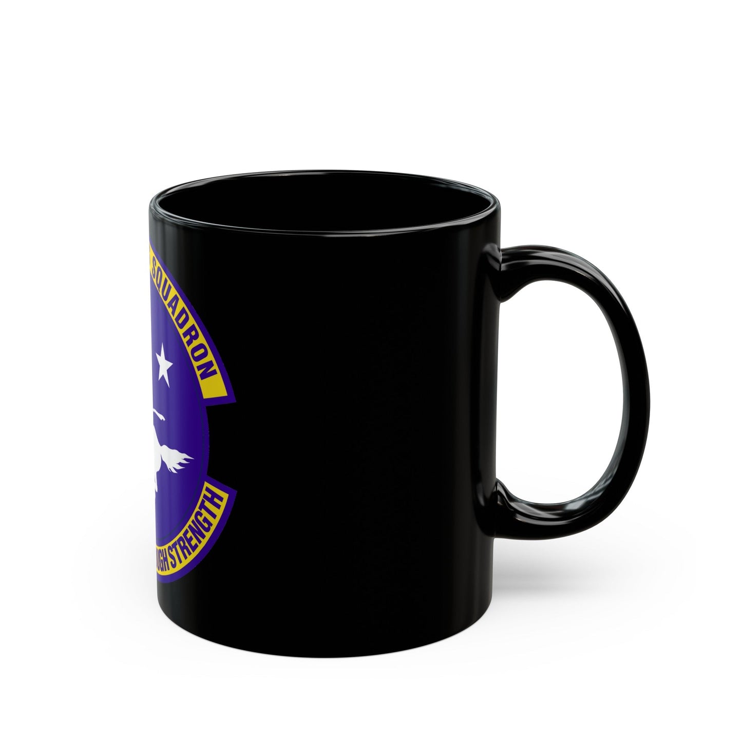 139th Logistics Squadron (U.S. Air Force) Black Coffee Mug-The Sticker Space